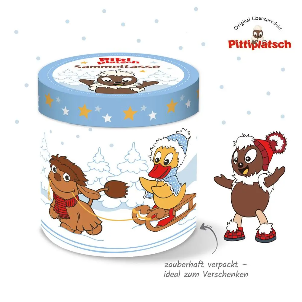 Bild: 4251901506214 | Trötsch Pittiplatsch Sammeltasse Winter | Trötsch Verlag GmbH &amp; Co. KG