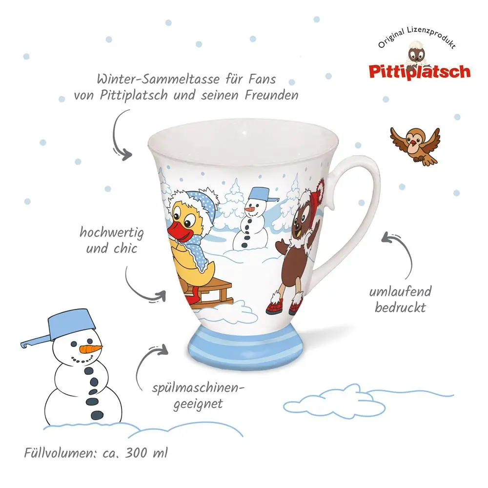 Bild: 4251901506214 | Trötsch Pittiplatsch Sammeltasse Winter | Trötsch Verlag GmbH &amp; Co. KG
