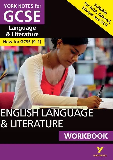 Cover: 9781292186214 | English Language and Literature Workbook: York Notes for GCSE: the...