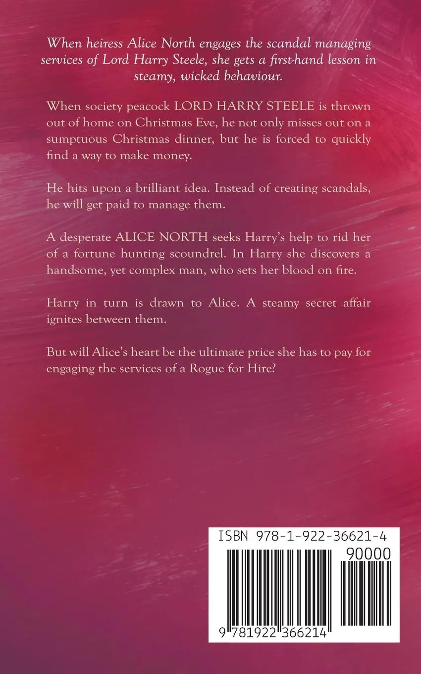 Rückseite: 9781922366214 | Rogue for Hire | Sasha Cottman | Taschenbuch | Englisch | 2021