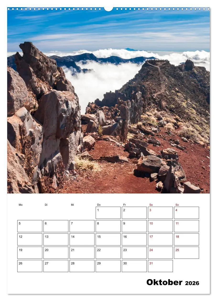 Bild: 9783516406214 | Wanderparadies La Palma (Wandkalender 2026 DIN A2 hoch), CALVENDO...