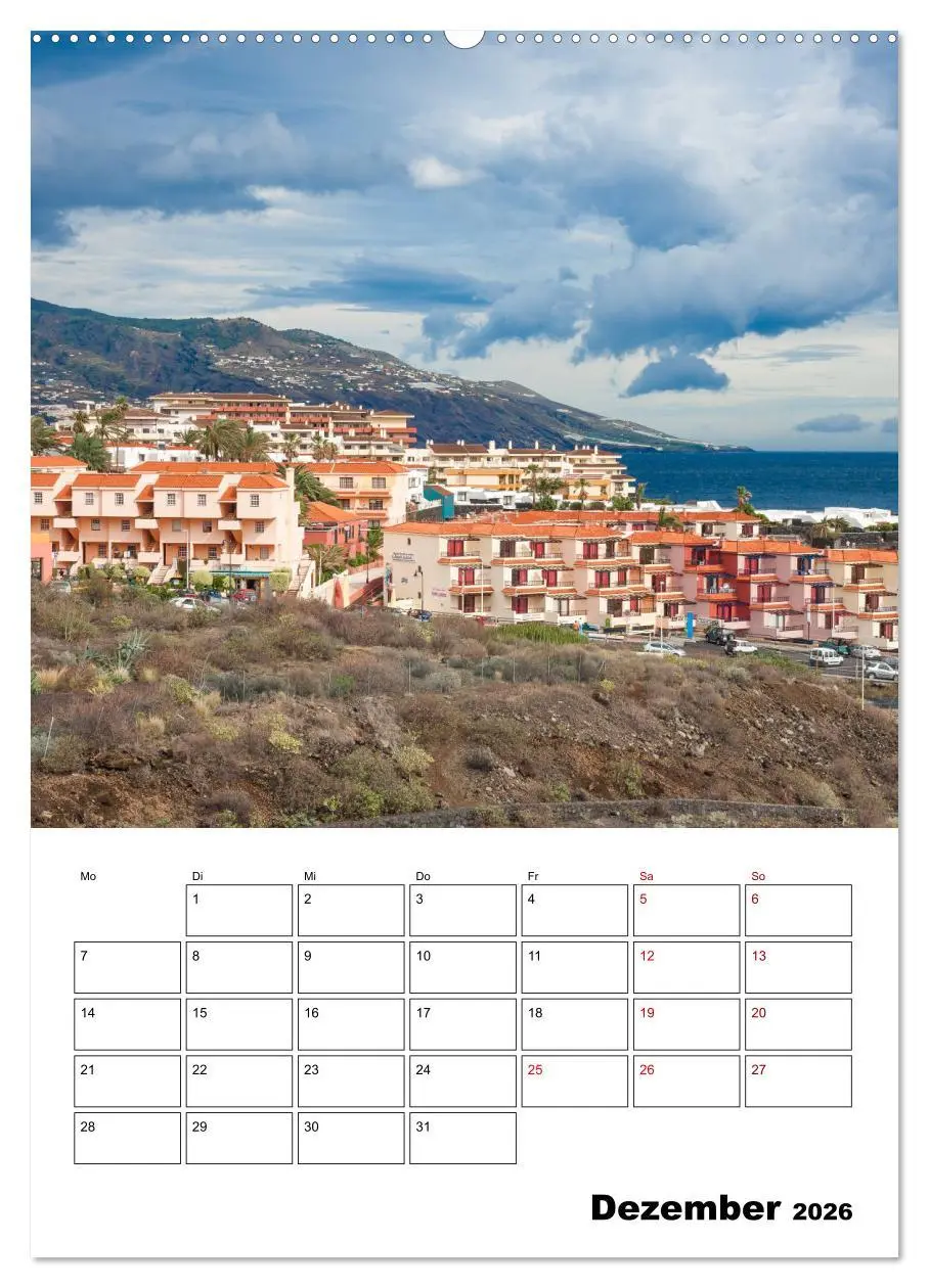 Bild: 9783516406214 | Wanderparadies La Palma (Wandkalender 2026 DIN A2 hoch), CALVENDO...