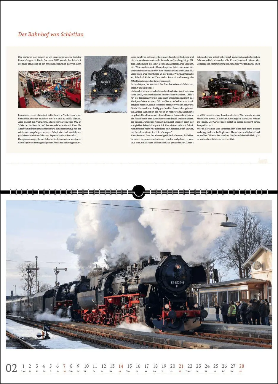 Bild: 9783861926214 | Ortloffs Eisenbahn Romantik 2027 | Hagen von Ortloff | Kalender | 2027