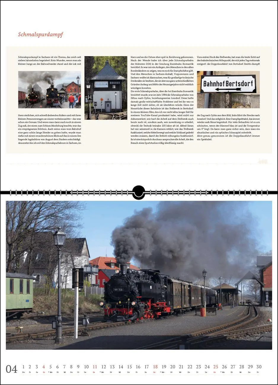 Bild: 9783861926214 | Ortloffs Eisenbahn Romantik 2027 | Hagen von Ortloff | Kalender | 2027