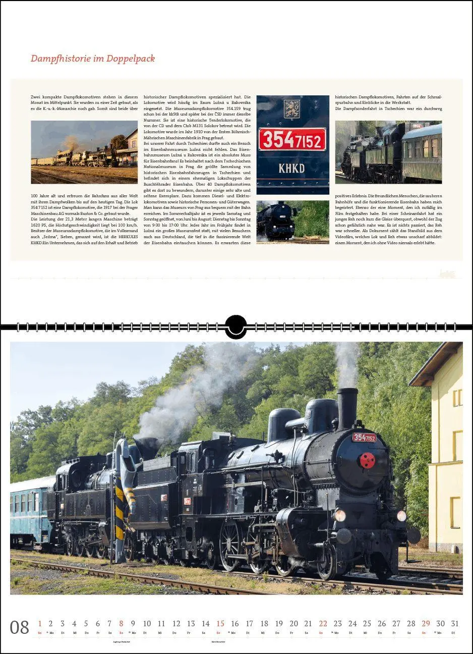 Bild: 9783861926214 | Ortloffs Eisenbahn Romantik 2027 | Hagen von Ortloff | Kalender | 2027