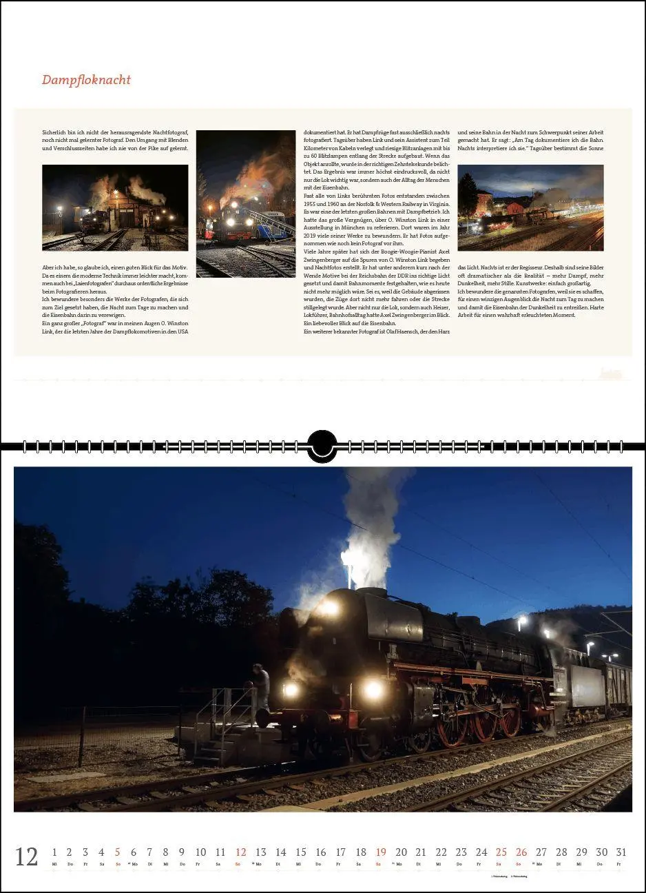 Bild: 9783861926214 | Ortloffs Eisenbahn Romantik 2027 | Hagen von Ortloff | Kalender | 2027
