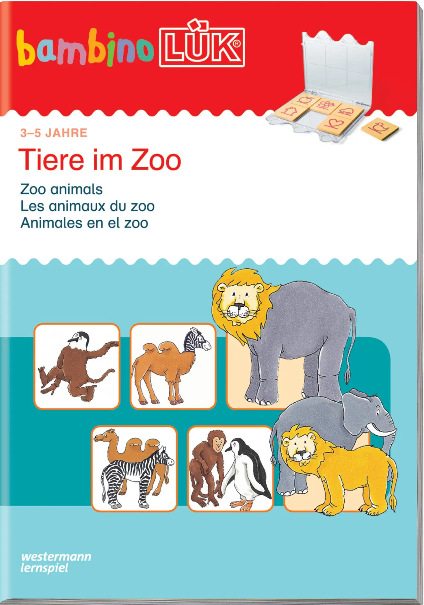 Cover: 9783894146214 | LÜK. Bambino. Tiere im Zoo | Kristin Labuch | Taschenbuch | 26 S.