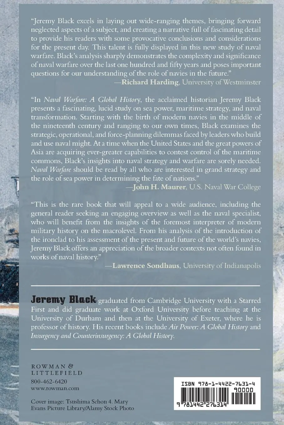 Rückseite: 9781442276314 | Naval Warfare | A Global History since 1860 | Jeremy Black | Buch