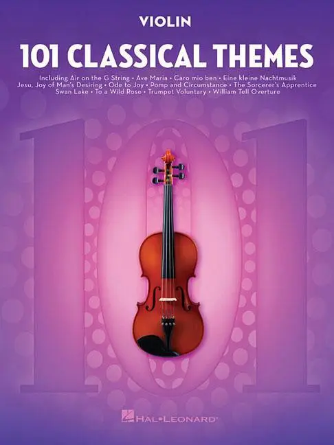 Cover: 9781495056314 | 101 Classical Themes for Violin Instrumental Folio Essential Violin...