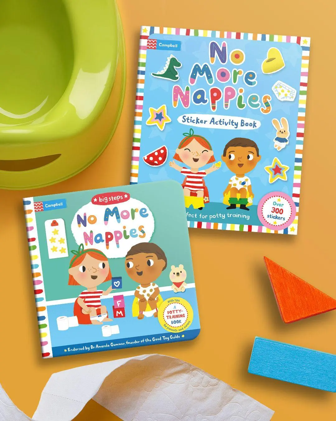 Bild: 9781509836314 | No More Nappies | A Potty-Training Book | Campbell Books | Buch | 2018