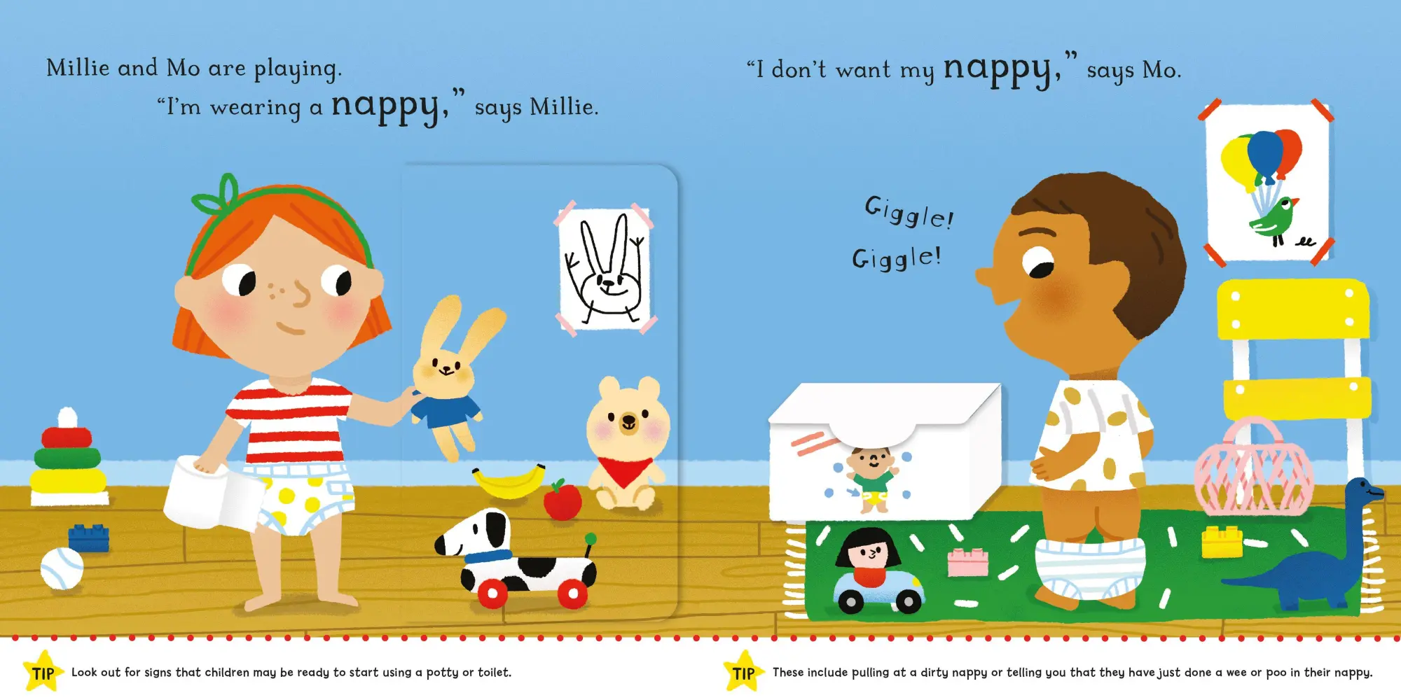 Bild: 9781509836314 | No More Nappies | A Potty-Training Book | Campbell Books | Buch | 2018