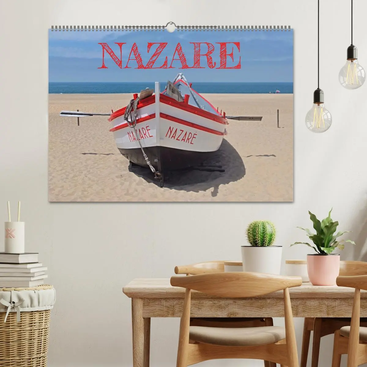 Bild: 9783457616314 | Nazare (Wandkalender 2026 DIN A2 quer), CALVENDO Monatskalender | 2026