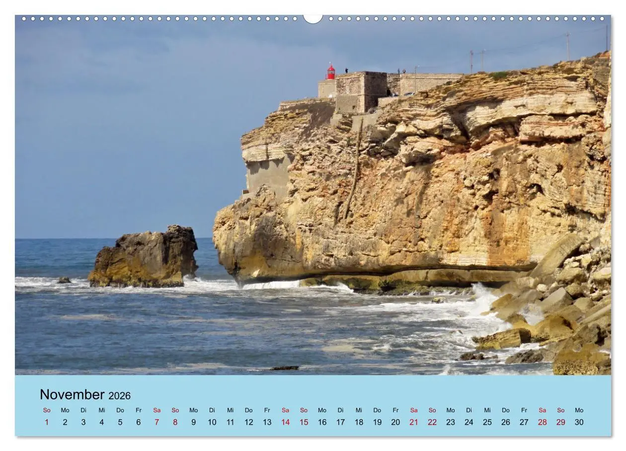 Bild: 9783457616314 | Nazare (Wandkalender 2026 DIN A2 quer), CALVENDO Monatskalender | 2026