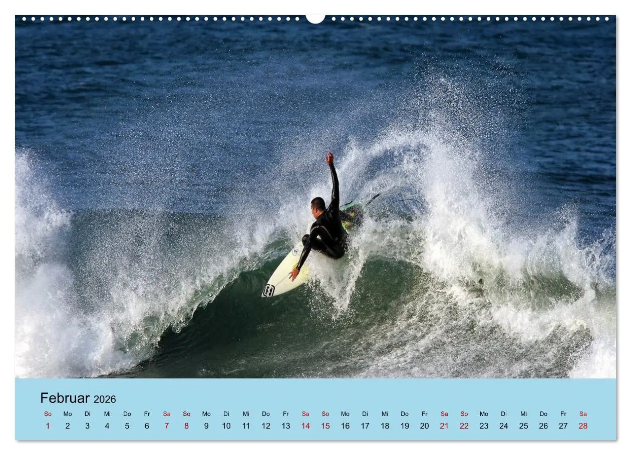 Bild: 9783457616314 | Nazare (Wandkalender 2026 DIN A2 quer), CALVENDO Monatskalender | 2026