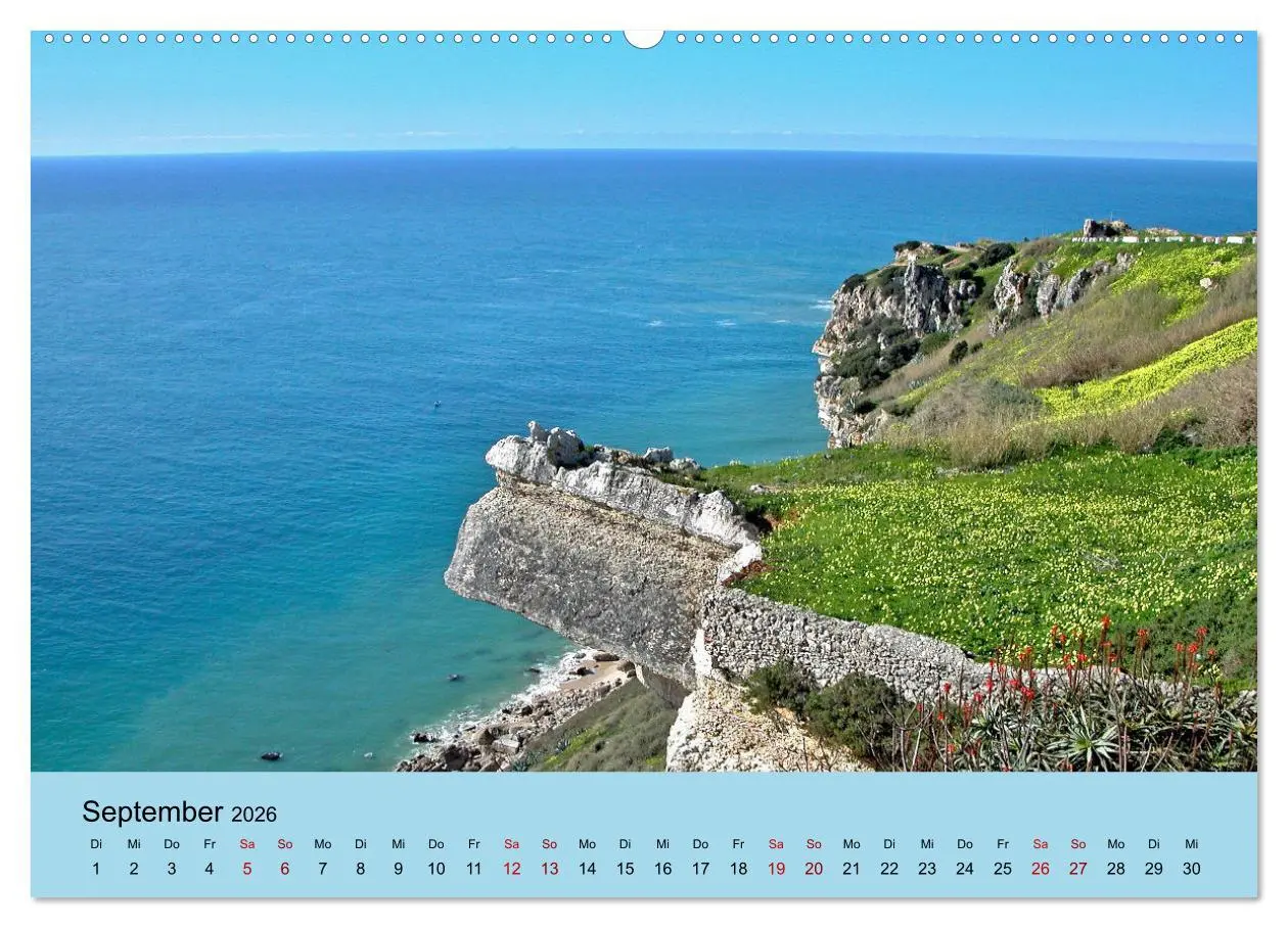 Bild: 9783457616314 | Nazare (Wandkalender 2026 DIN A2 quer), CALVENDO Monatskalender | 2026