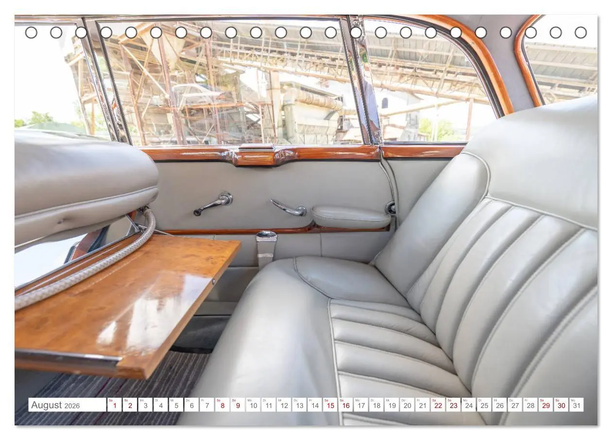 Bild: 9783457786314 | Mercedes Benz Adenauer: Legenden sind rot. (Tischkalender 2026 DIN...