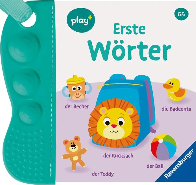 Cover: 9783473456314 | Play+ flip&amp;pop Erste Wörter - ab 6 Monate | Mein allererstes Beißbuch
