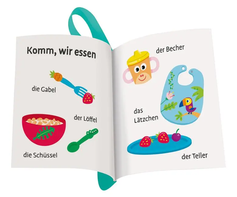 Bild: 9783473456314 | Play+ flip&amp;pop Erste Wörter - ab 6 Monate | Mein allererstes Beißbuch