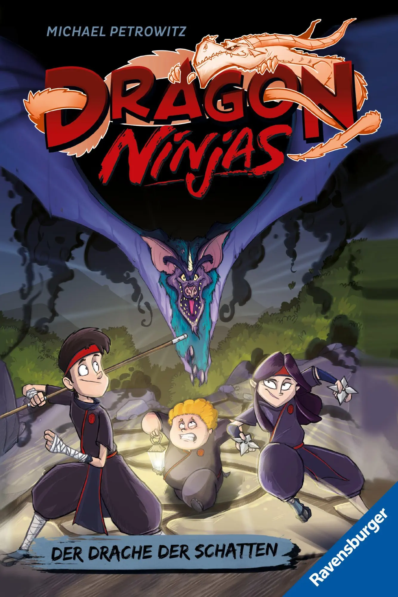 Cover: 9783473526314 | Dragon Ninjas, Band 5 - Der Drache der Schatten | Michael Petrowitz