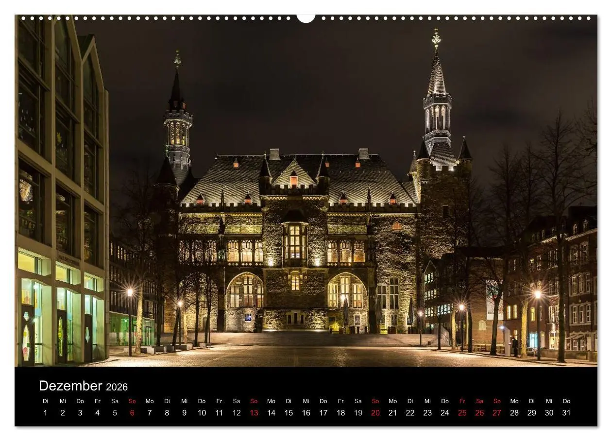 Bild: 9783516016314 | Aachen - ming Heämetstadt (hochwertiger Premium Wandkalender 2026...