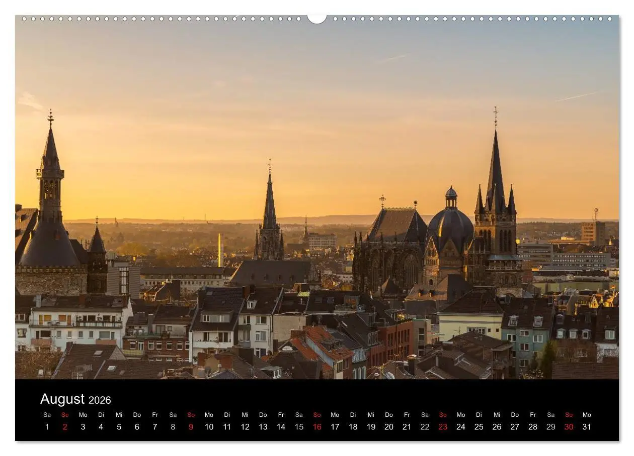 Bild: 9783516016314 | Aachen - ming Heämetstadt (hochwertiger Premium Wandkalender 2026...