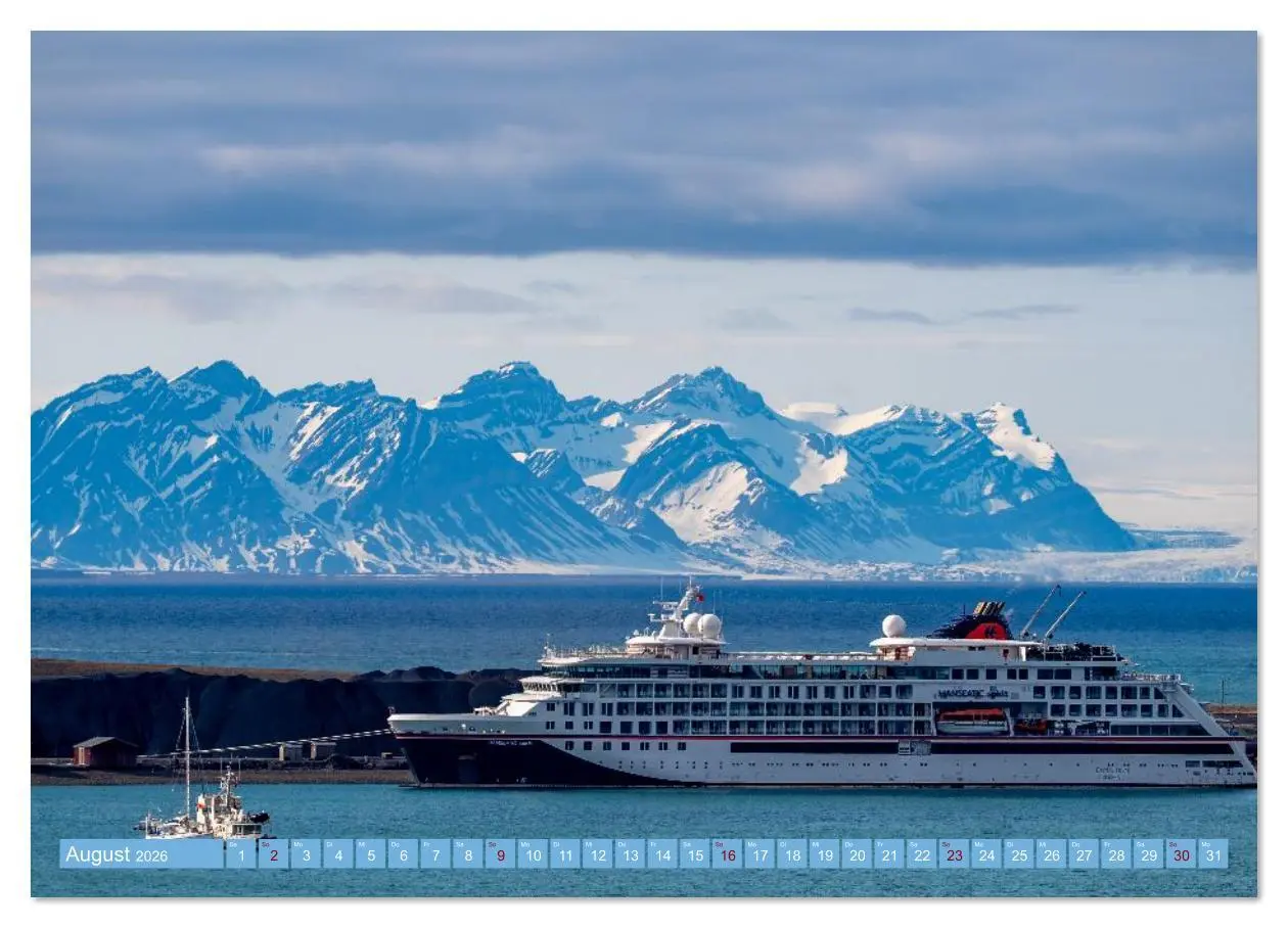 Bild: 9783516636314 | Spitzbergen im Sommer (Wandkalender 2026 DIN A2 quer), CALVENDO...