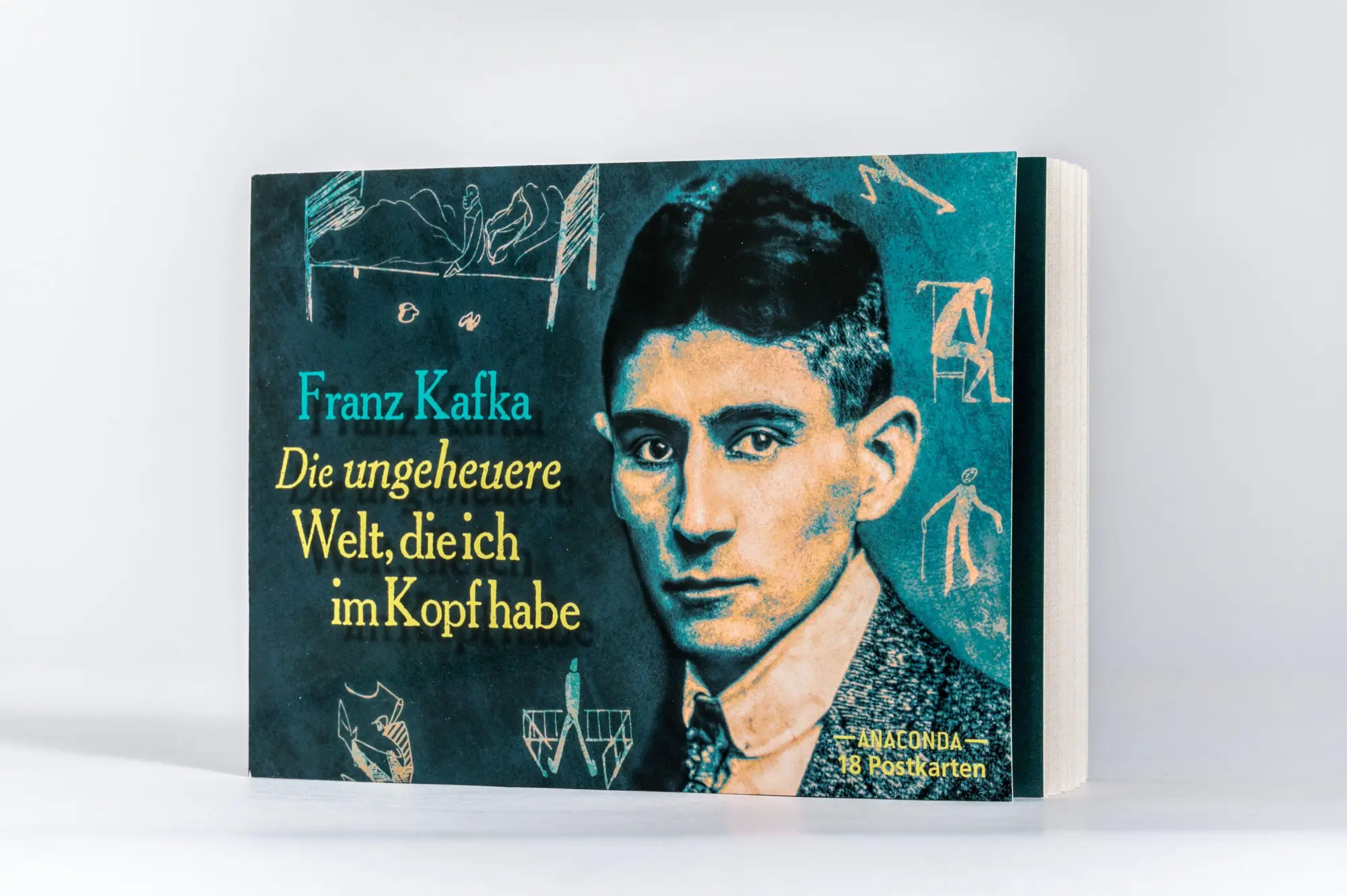 Bild: 9783730616314 | Postkarten-Set Franz Kafka - Die ungeheure Welt, die ich im Kopf habe