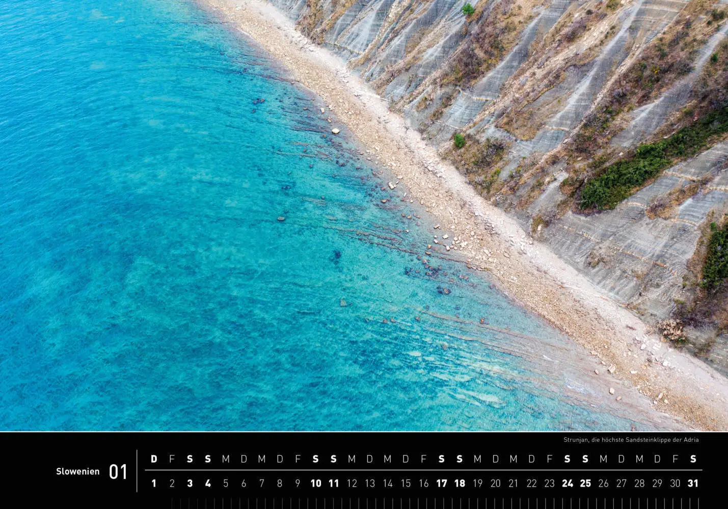 Bild: 9783968556314 | Slowenien Premiumkalender 2026 | Marc Graf (u. a.) | Kalender | 14 S.