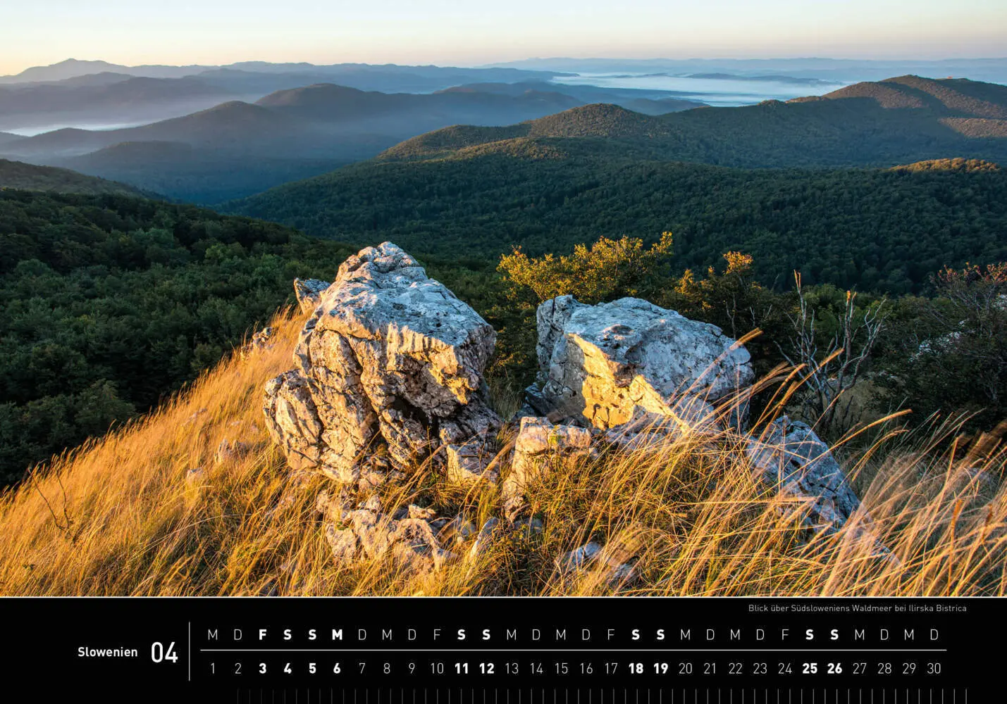 Bild: 9783968556314 | Slowenien Premiumkalender 2026 | Marc Graf (u. a.) | Kalender | 14 S.