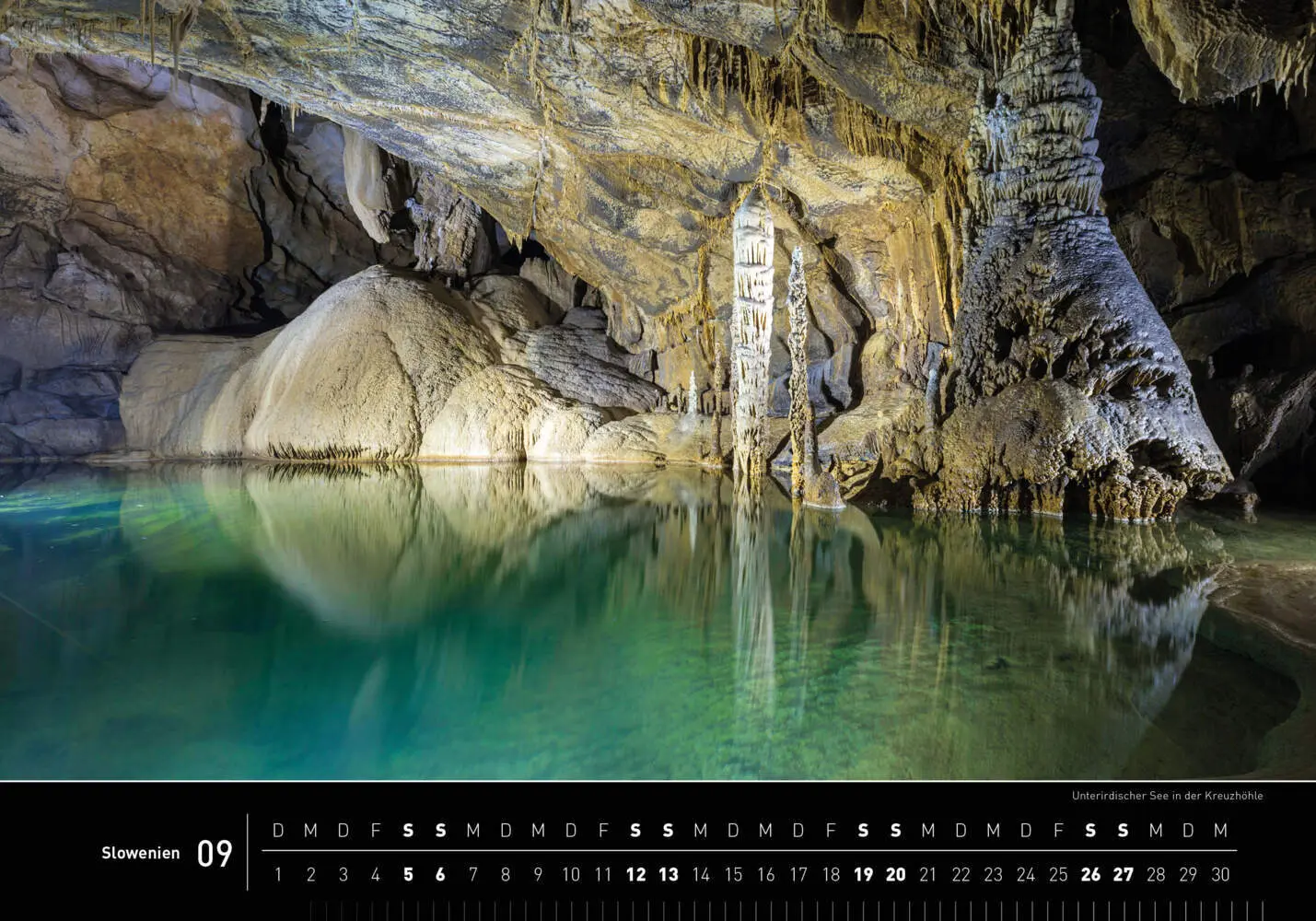 Bild: 9783968556314 | Slowenien Premiumkalender 2026 | Marc Graf (u. a.) | Kalender | 14 S.
