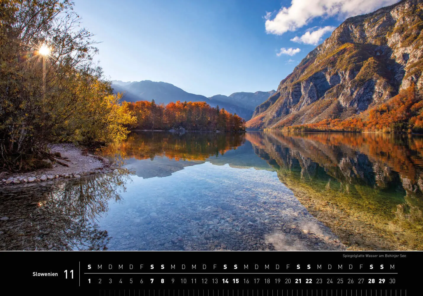 Bild: 9783968556314 | Slowenien Premiumkalender 2026 | Marc Graf (u. a.) | Kalender | 14 S.