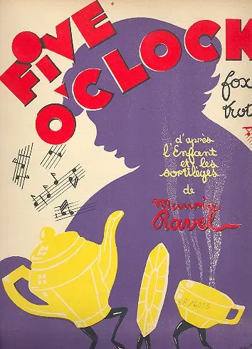 Cover: 9790044076314 | Five o'Clock Fox-Trot pour violon et piano | Maurice Ravel | Buch