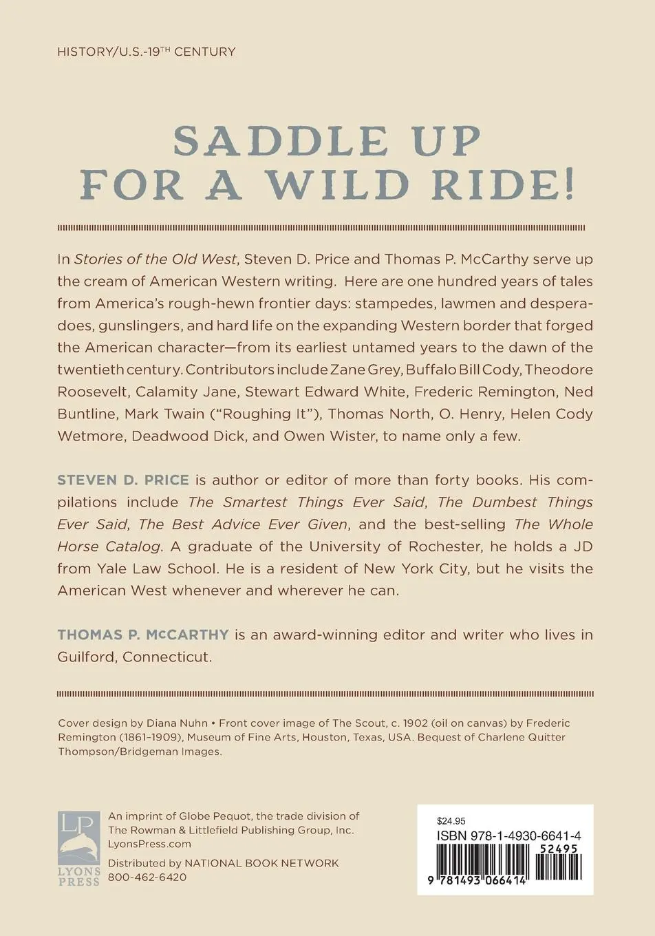 Rückseite: 9781493066414 | Stories of the Old West | Steven D. Price (u. a.) | Taschenbuch | 2022