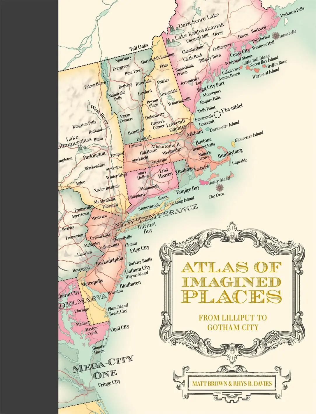 Cover: 9781849946414 | Atlas of Imagined Places | From Lilliput to Gotham City | Buch | 2021