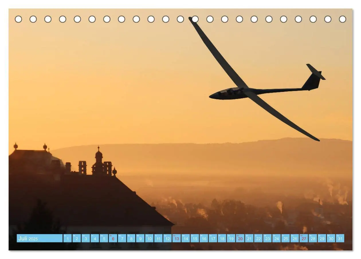Bild: 9783435206414 | Segelflug - Den Traum vom Fliegen erfüllen (Tischkalender 2025 DIN...