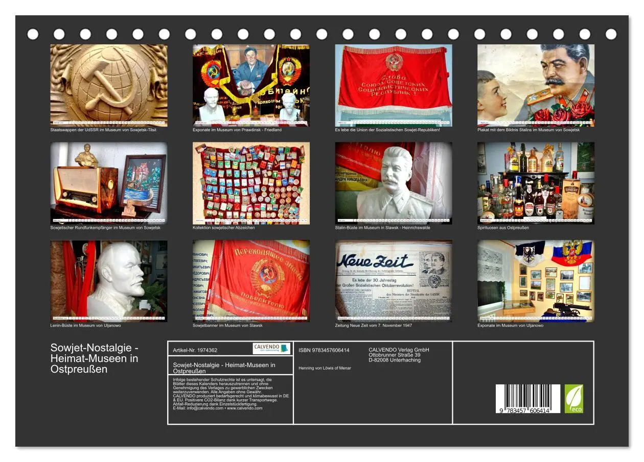 Bild: 9783457606414 | Sowjet-Nostalgie - Heimat-Museen in Ostpreußen (Tischkalender 2026...