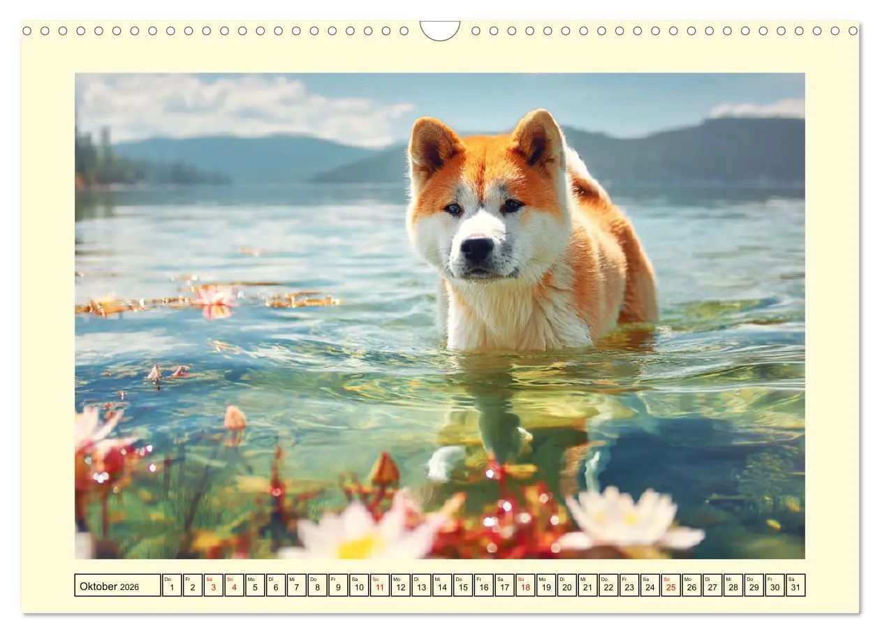 Bild: 9783457846414 | Akita Inu in der Natur. Japans edle und sanfte Schönheit...