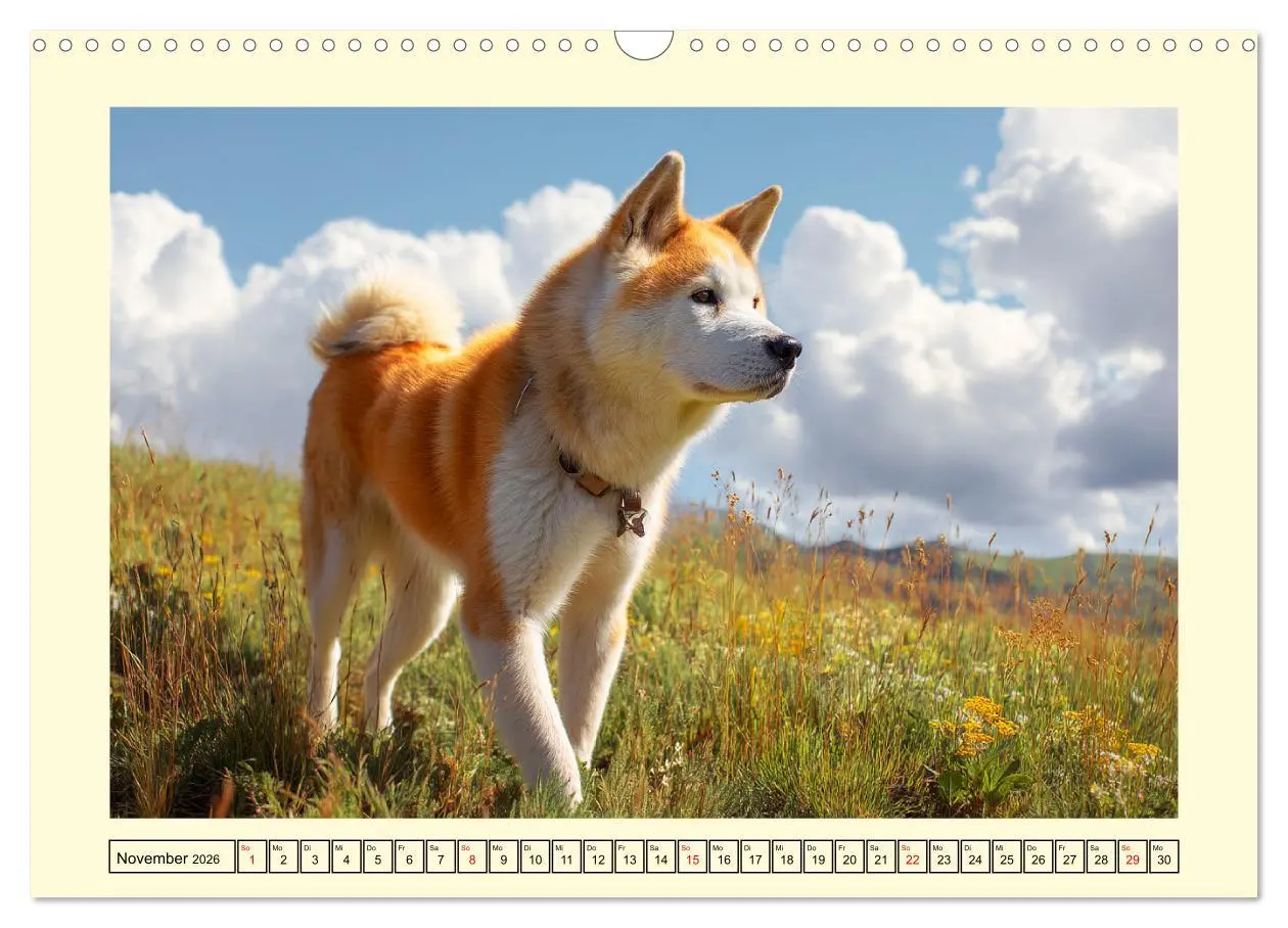 Bild: 9783457846414 | Akita Inu in der Natur. Japans edle und sanfte Schönheit...