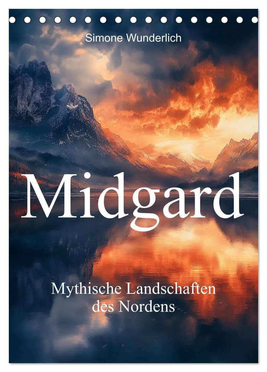 Cover: 9783516246414 | Midgard - Mythische Landschaften des Nordens (Tischkalender 2026...
