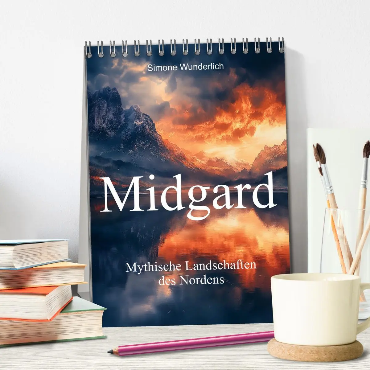 Bild: 9783516246414 | Midgard - Mythische Landschaften des Nordens (Tischkalender 2026...