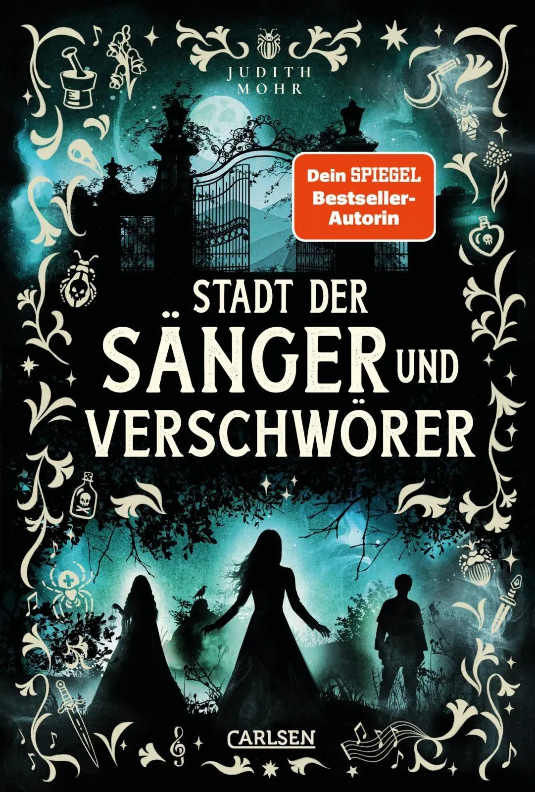 Cover: 9783551586414 | Stadt der Sänger und Verschwörer (Stadt der Magier 2) | Judith Mohr