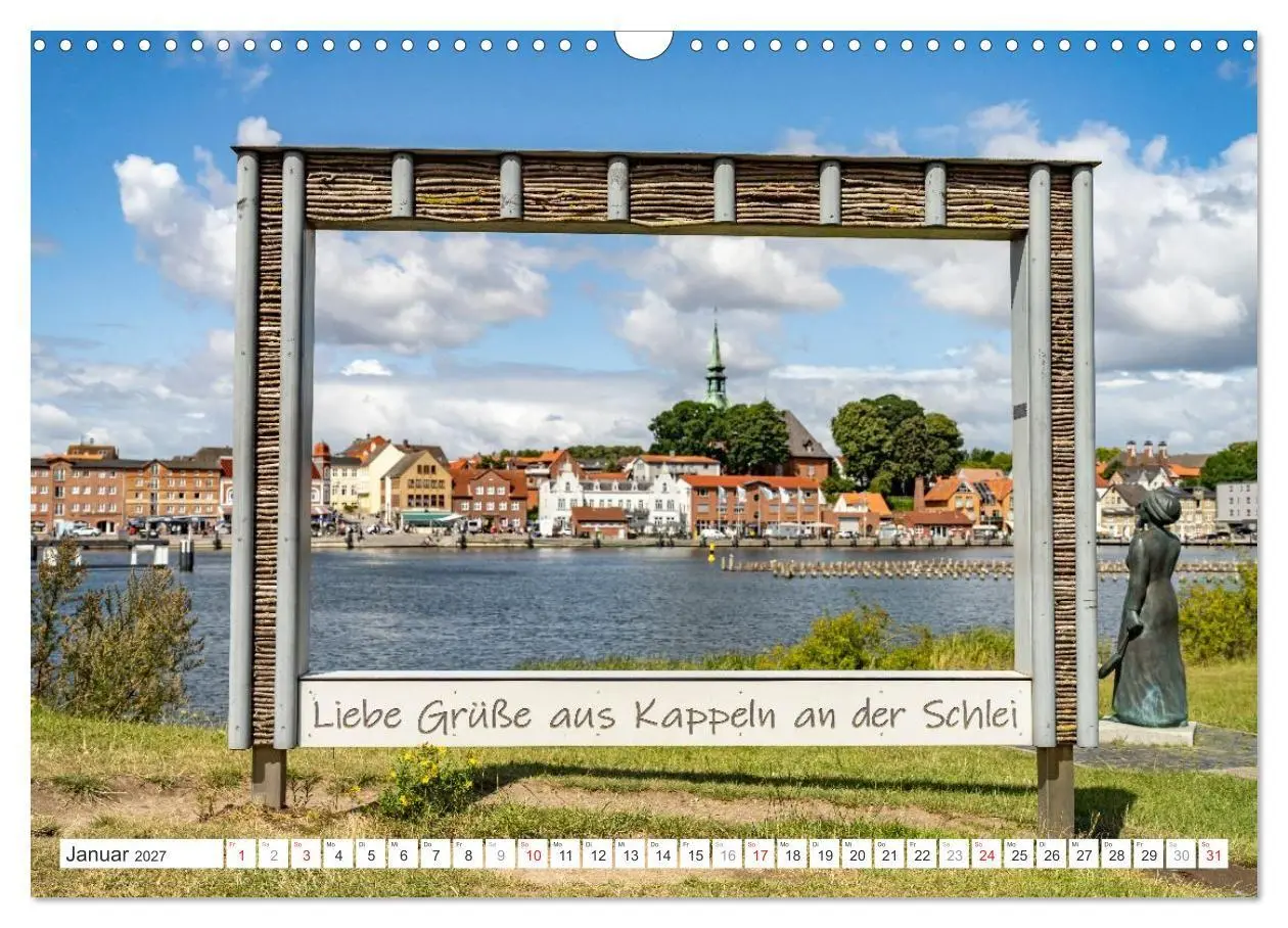 Bild: 9783594396414 | Schleswig-Holstein - Kappeln und die Schlei (Wandkalender 2027 DIN...