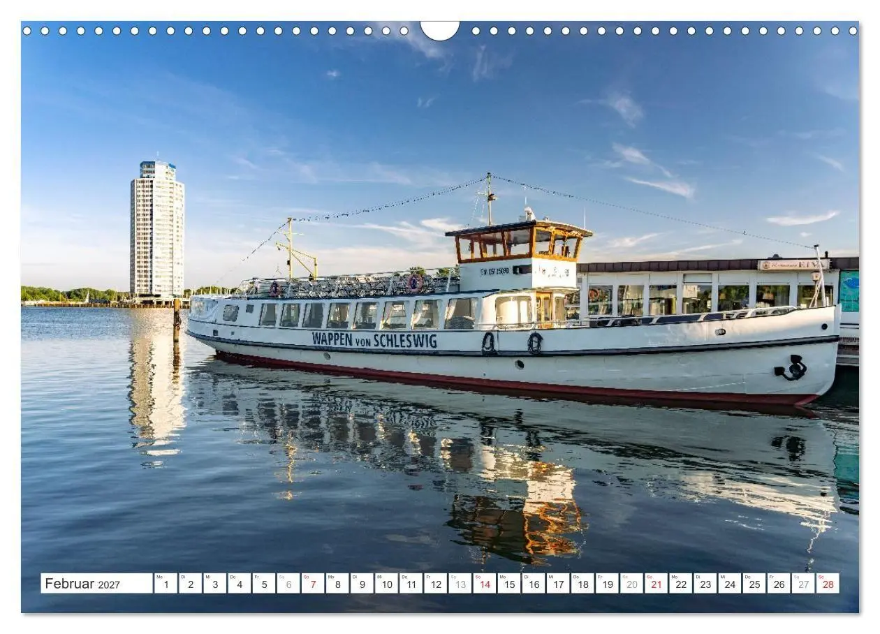 Bild: 9783594396414 | Schleswig-Holstein - Kappeln und die Schlei (Wandkalender 2027 DIN...