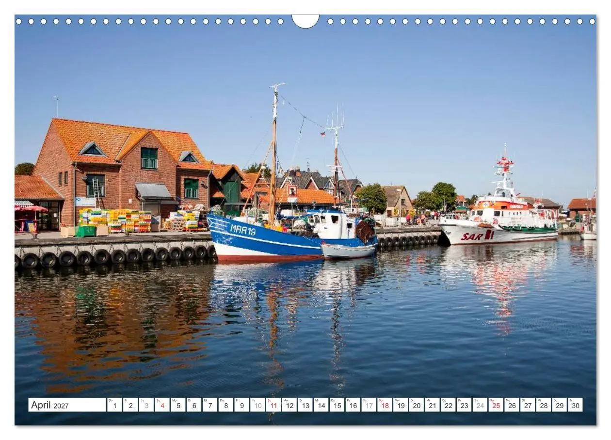 Bild: 9783594396414 | Schleswig-Holstein - Kappeln und die Schlei (Wandkalender 2027 DIN...