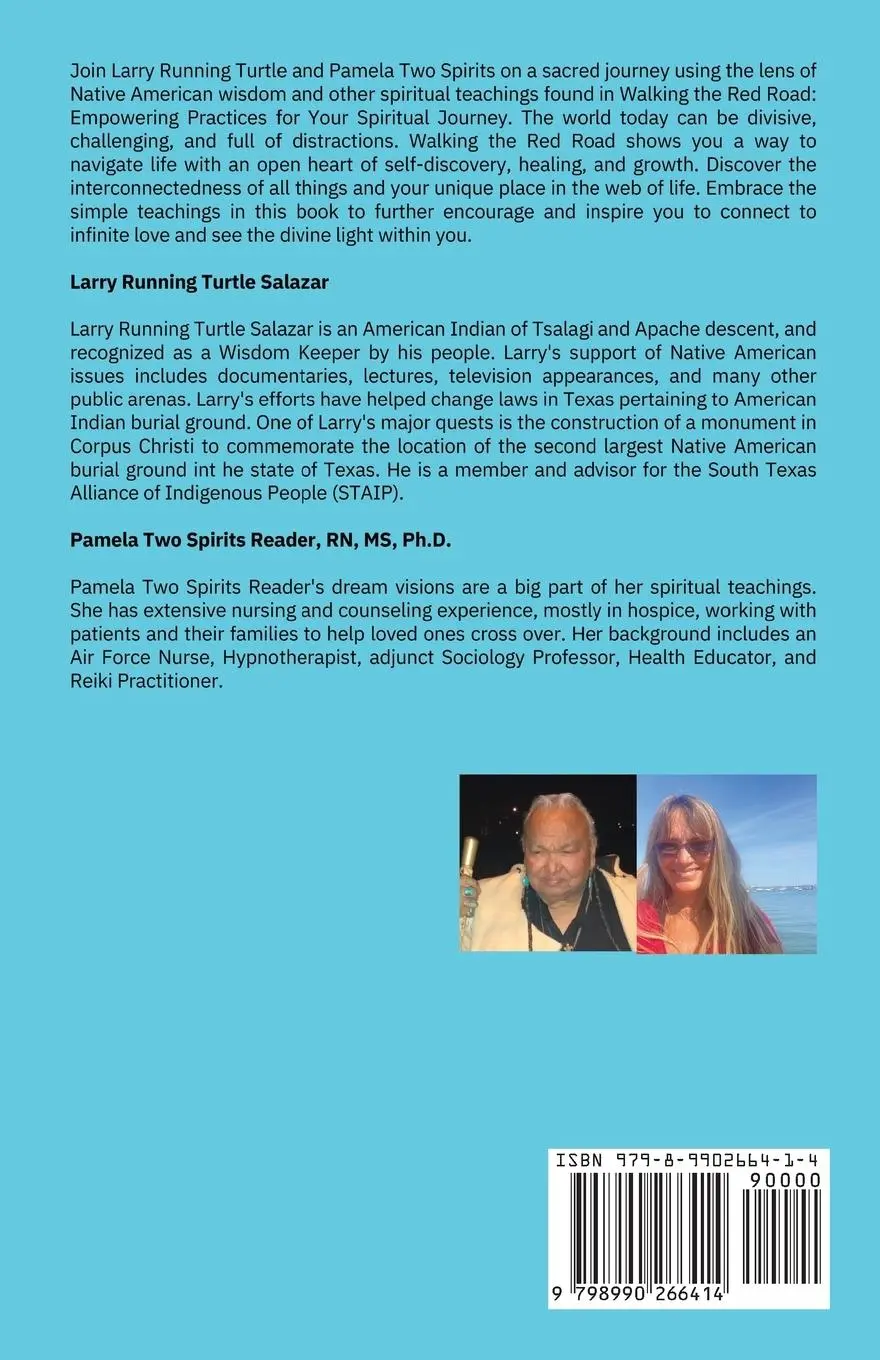 Rückseite: 9798990266414 | Walking The Red Road | Empowering Practices for Your Spiritual Journey