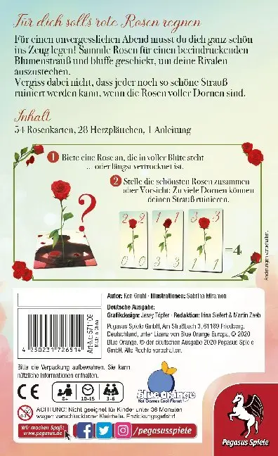 Bild: 4250231726514 | Valentine's Day (Spiel) | Ken Gruhl | Spiel | In Spielebox | 57110G