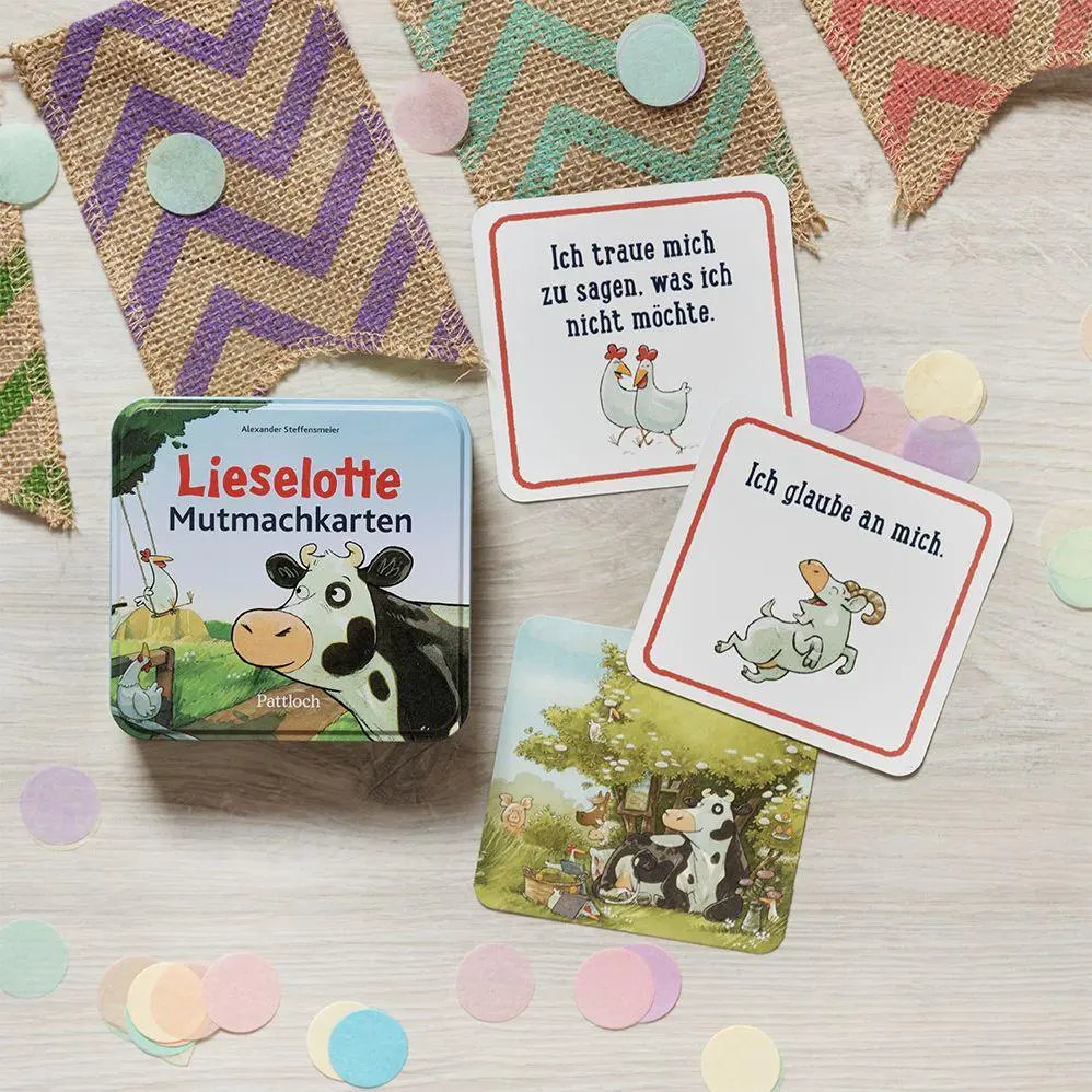 Bild: 4260308346514 | Lieselotte Mutmachkarten | Pattloch Verlag | Box | 26 S. | Deutsch
