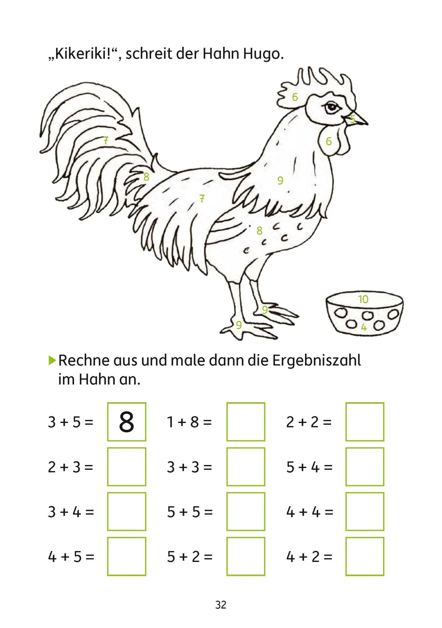 Bild: 9783881006514 | Mathe auf dem Bauernhof 1. Klasse | Ingrid Hauschka-Bohmann | 96 S.