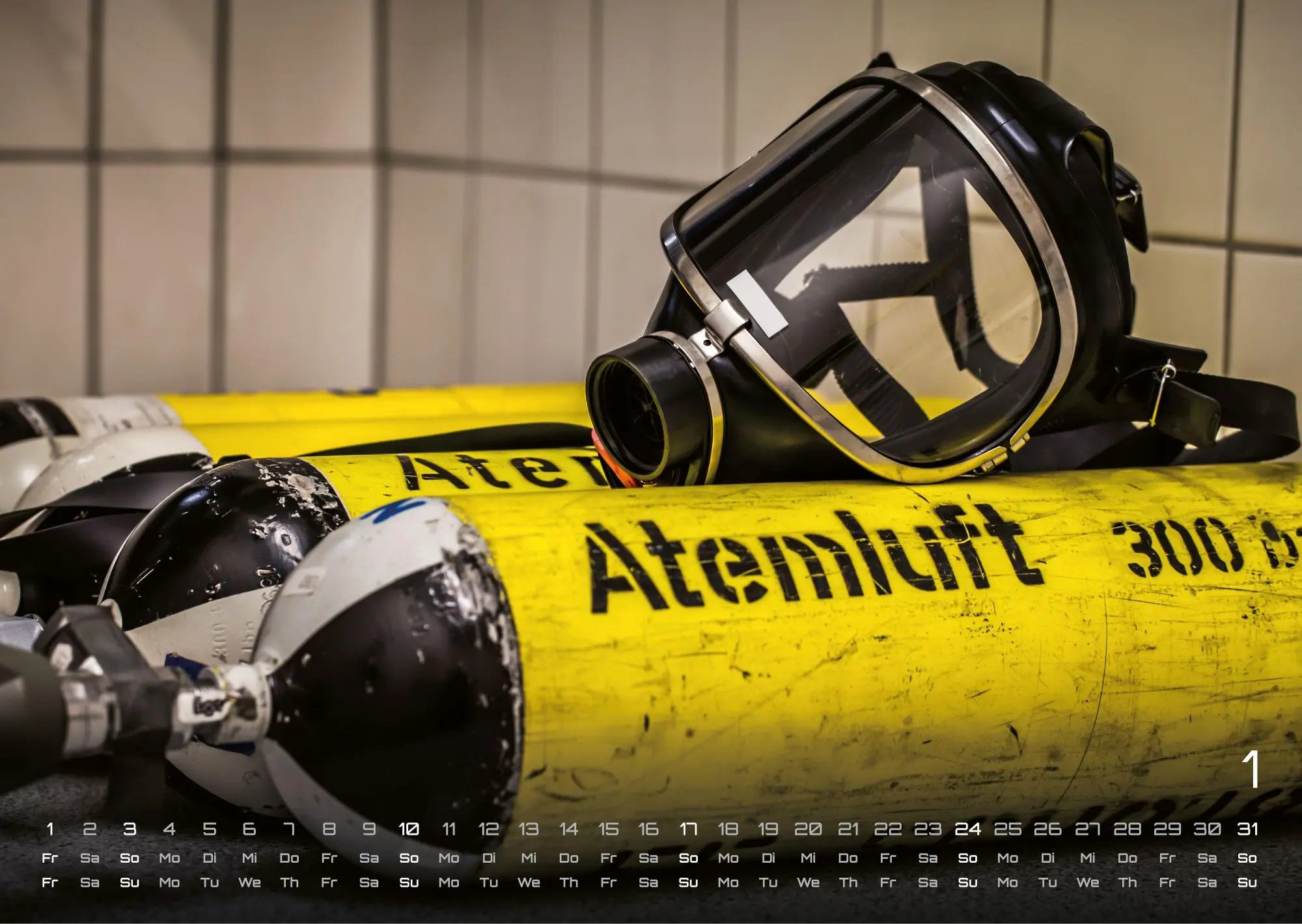 Bild: 9783986736514 | FIREFIGHTER - Retter in der Not - Feuerwehr - 2027 - Kalender DIN A3