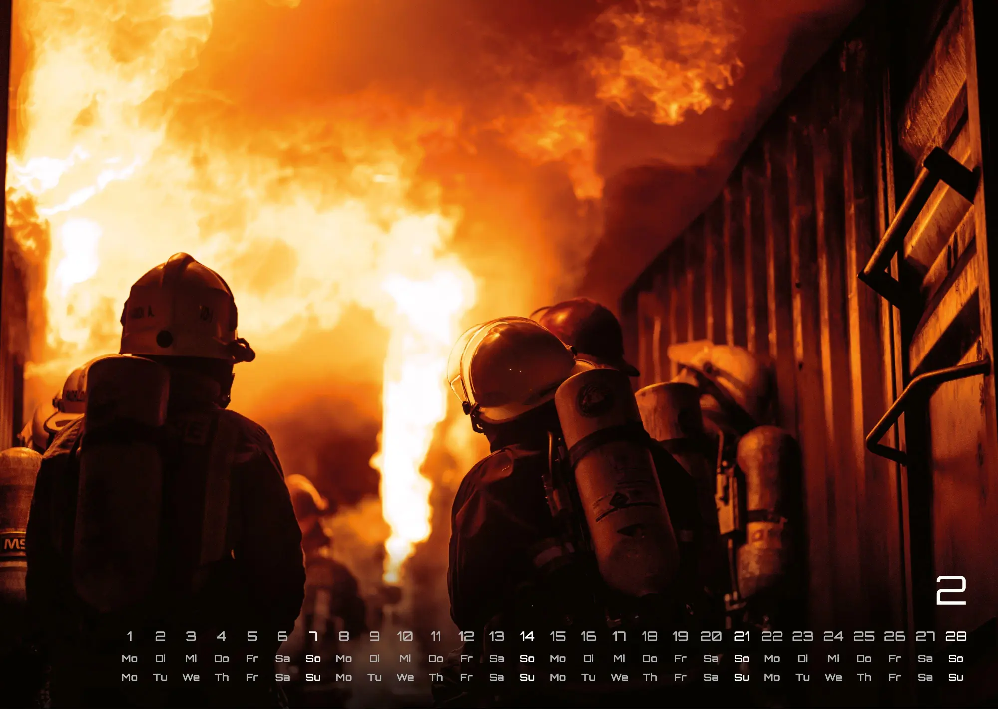 Bild: 9783986736514 | FIREFIGHTER - Retter in der Not - Feuerwehr - 2027 - Kalender DIN A3